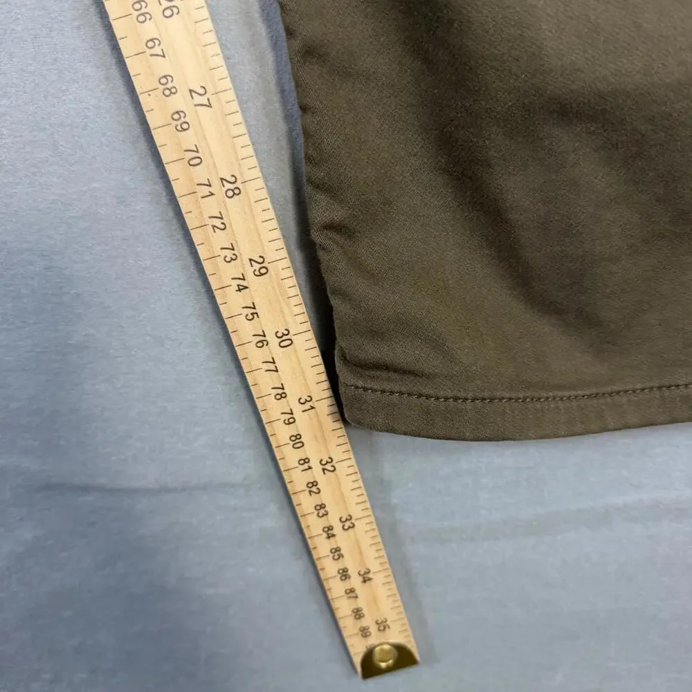 Du/er N2X Pants Mens 34x32 Green Relaxed Taper 5 Pocket Chino Stretch Duer - Picture 8 of 8